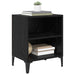 Dulap de noapte 2 pcs Stejar Negru 40 x 30 x 50 cm - WALTI WALTI