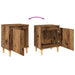 Dulap de noapte Lemn vechi 40 x 30 x 50 cm Lemn compozit - WALTI WALTI
