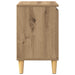 Dulap de noapte Stejar Artizanal 40 x 30 x 50 cm Lemn compozit - WALTI WALTI