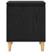 Dulap de noapte Stejar Negru 40 x 30 x 50 cm Lemn compozit - WALTI WALTI