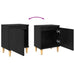 Dulap de noapte Stejar Negru 40 x 30 x 50 cm Lemn compozit - WALTI WALTI