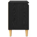 Dulap de noapte Stejar Negru 40 x 30 x 50 cm Lemn compozit - WALTI WALTI