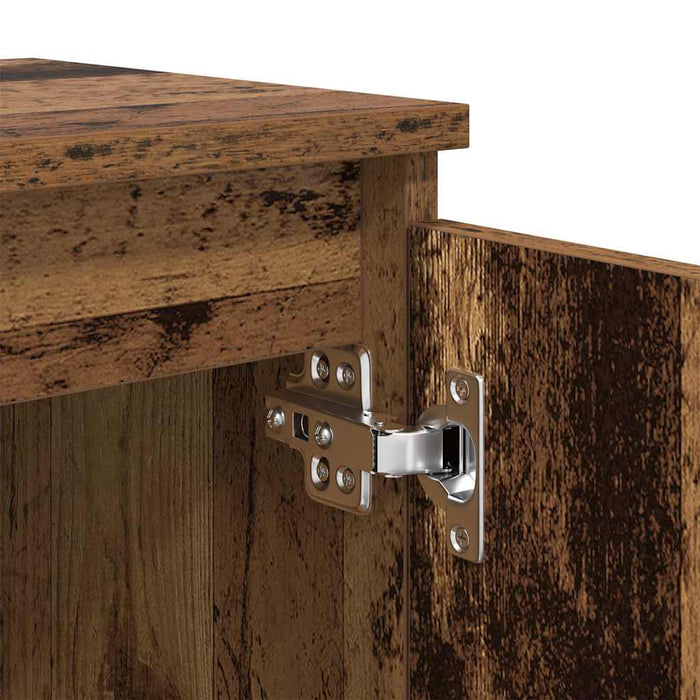 Dulap de noapte Lemn vechi 40 x 30 x 50 cm Lemn compozit - WALTI WALTI