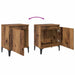 Dulap de noapte Lemn vechi 40 x 30 x 50 cm Lemn compozit - WALTI WALTI