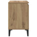Dulap de noapte Stejar Artizanal 40 x 30 x 50 cm Lemn compozit - WALTI WALTI