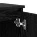 Dulap de noapte Stejar Negru 40 x 30 x 50 cm Lemn compozit - WALTI WALTI