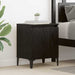 Dulap de noapte Stejar Negru 40 x 30 x 50 cm Lemn compozit - WALTI WALTI