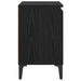 Dulap de noapte Stejar Negru 40 x 30 x 50 cm Lemn compozit - WALTI WALTI