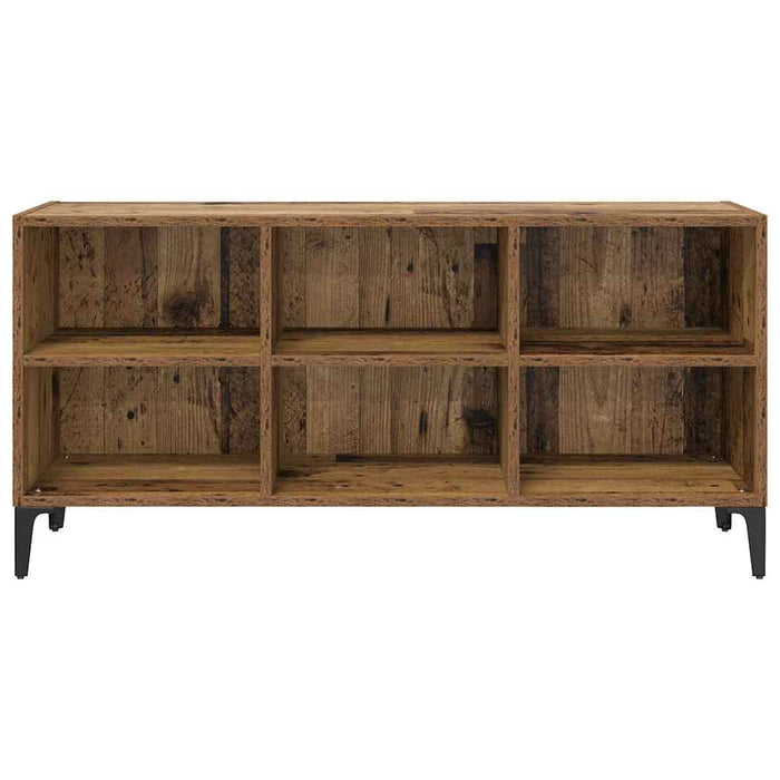 Set comodă TV Pe perete Maro 103,5 x 30 x 50 cm Lemn prelucrat - WALTI WALTI