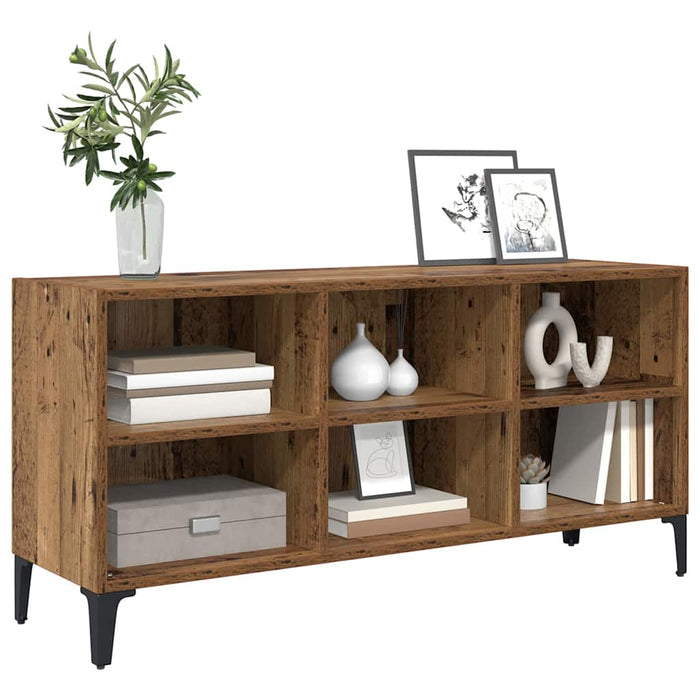 Set comodă TV Pe perete Maro 103,5 x 30 x 50 cm Lemn prelucrat - WALTI WALTI