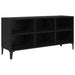Set comodă TV Pe perete Negru 103,5 x 30 x 50 cm Lemn prelucrat - WALTI WALTI