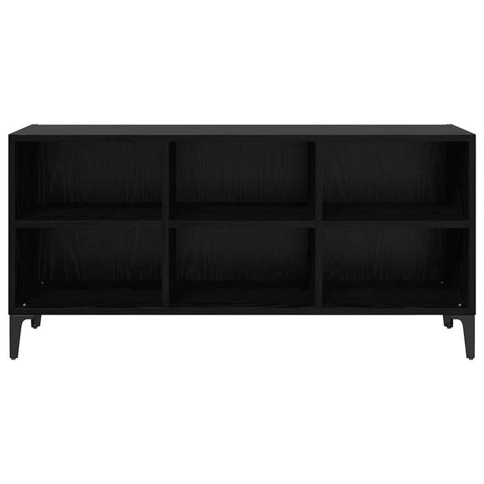 Set comodă TV Pe perete Negru 103,5 x 30 x 50 cm Lemn prelucrat - WALTI WALTI