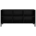 Set comodă TV Pe perete Negru 103,5 x 30 x 50 cm Lemn prelucrat - WALTI WALTI