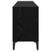 Set comodă TV Pe perete Negru 103,5 x 30 x 50 cm Lemn prelucrat - WALTI WALTI