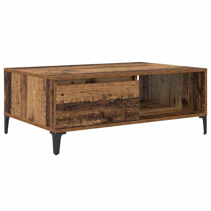 Masă de cafea Lemn vechi 90 x 60 x 35 cm Lemn compozit - WALTI WALTI