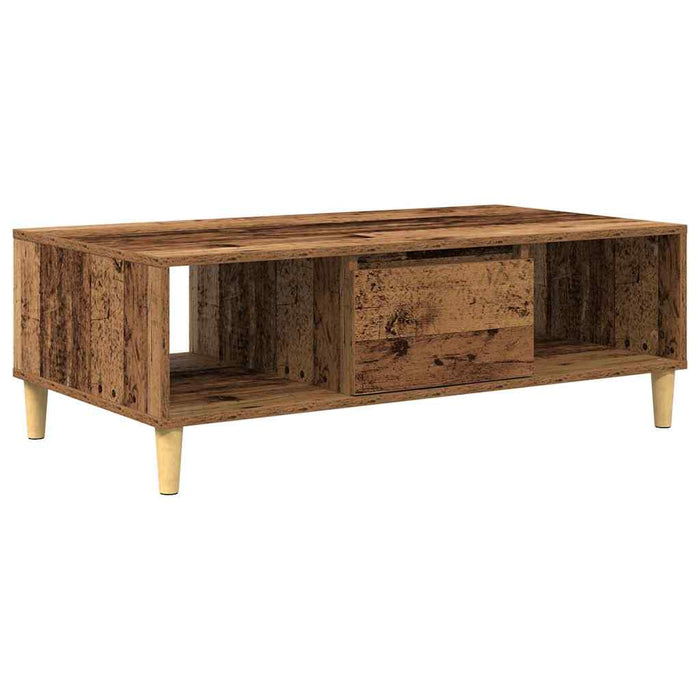 Masă de cafea Lemn vechi 103.5 x 60 x 35 cm Lemn compozit - WALTI WALTI