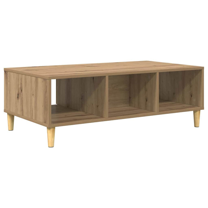 Masă de cafea stejar artizanal 103.5 x 60 x 35 cm Lemn compozit - WALTI WALTI