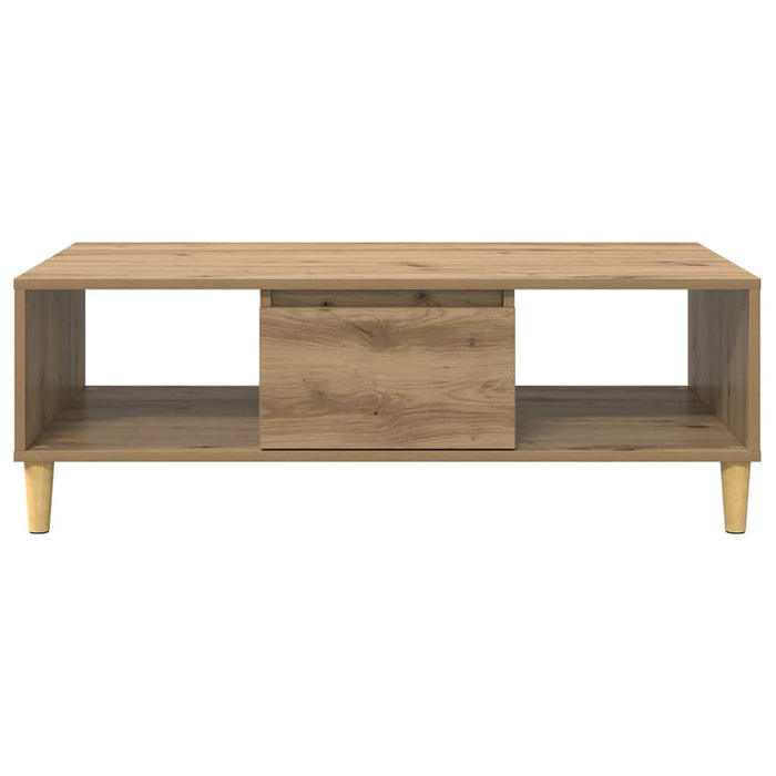 Masă de cafea stejar artizanal 103.5 x 60 x 35 cm Lemn compozit - WALTI WALTI