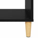 Masă de cafea Stejar negru 103.5 x 60 x 35 cm Lemn compozit - WALTI WALTI