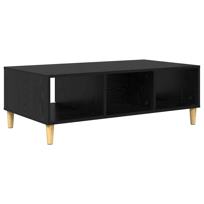 Masă de cafea Stejar negru 103.5 x 60 x 35 cm Lemn compozit - WALTI WALTI