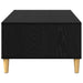 Masă de cafea Stejar negru 103.5 x 60 x 35 cm Lemn compozit - WALTI WALTI