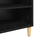 Bufet Stejar Negru 57 x 35 x 89.5 cm Lemn compozit - WALTI WALTI