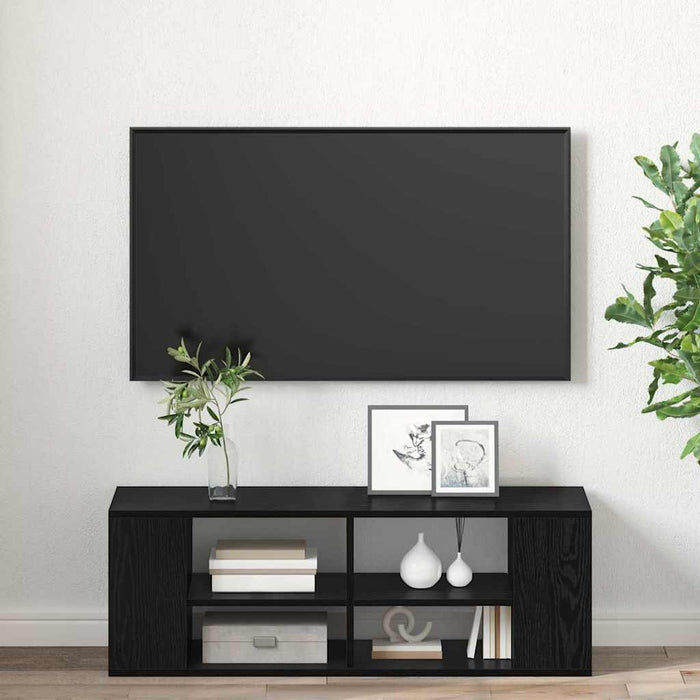Dulap pentru TV Montat pe Perete Stejar negru 102 x 35 x 35 cm - WALTI WALTI