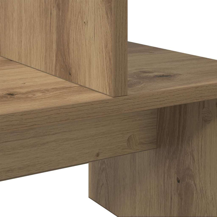 Cabinet TV stejar artizanal 180 x 30 x 43 cm Lemn compozit - WALTI WALTI