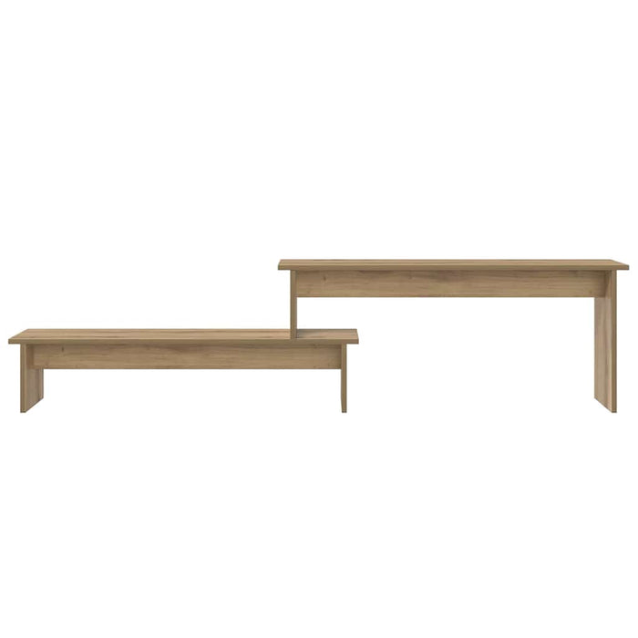 Cabinet TV stejar artizanal 180 x 30 x 43 cm Lemn compozit - WALTI WALTI