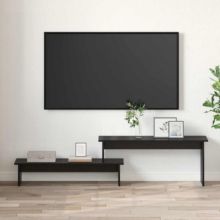 Cabinet TV Stejar negru 180 x 30 x 43 cm Lemn compozit - WALTI WALTI