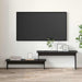 Cabinet TV Stejar negru 180 x 30 x 43 cm Lemn compozit - WALTI WALTI
