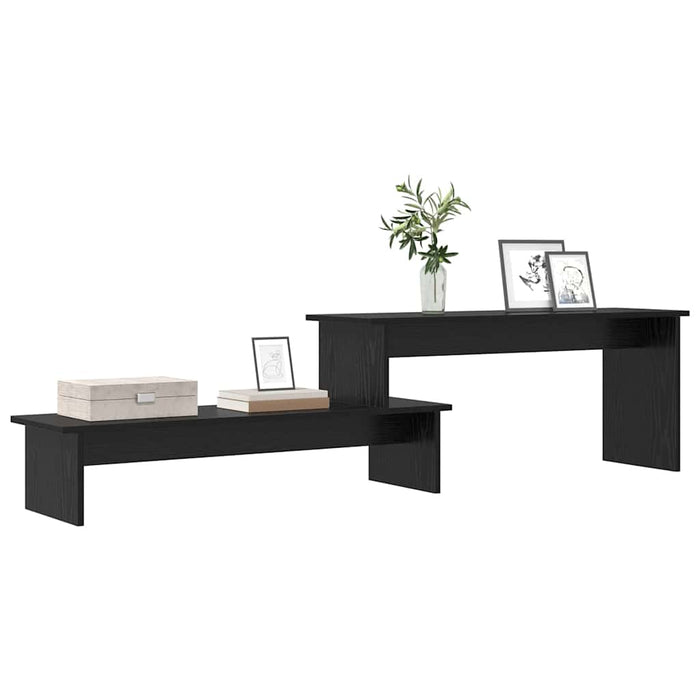 Cabinet TV Stejar negru 180 x 30 x 43 cm Lemn compozit - WALTI WALTI