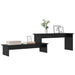 Cabinet TV Stejar negru 180 x 30 x 43 cm Lemn compozit - WALTI WALTI