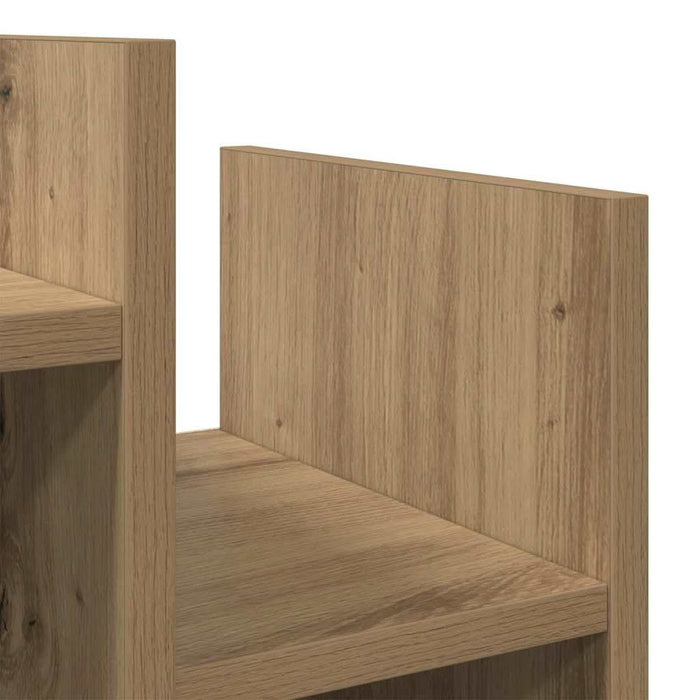 Dulap lateral stejar artizanal 60 x 26 x 60 cm Lemn compozit - WALTI WALTI