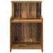 Dulap de noapte Lemn vechi 40 x 35 x 60 cm Lemn compozit - WALTI WALTI