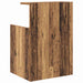 Dulap de noapte 2 pcs Lemn vechi 40 x 35 x 60 cm Lemn compozit - WALTI WALTI