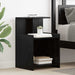Dulap de noapte Stejar Negru 40 x 35 x 60 cm Lemn compozit - WALTI WALTI
