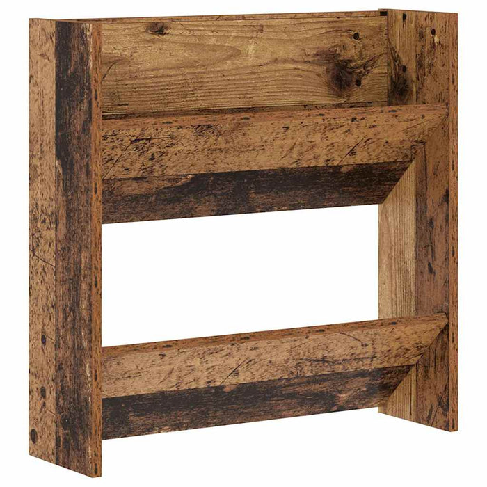 Dulap pentru pantofi Lemn vechi 60 x 18 x 60 cm Lemn compozit - WALTI WALTI