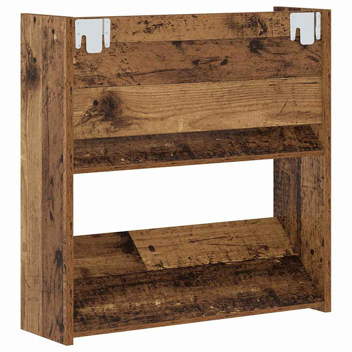 Dulap pentru pantofi Lemn vechi 60 x 18 x 60 cm Lemn compozit - WALTI WALTI