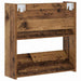 Dulap pentru pantofi Lemn vechi 60 x 18 x 60 cm Lemn compozit - WALTI WALTI
