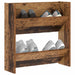 Dulap pentru pantofi Lemn vechi 60 x 18 x 60 cm Lemn compozit - WALTI WALTI