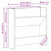 Dulap pentru pantofi Lemn vechi 60 x 18 x 60 cm Lemn compozit - WALTI WALTI