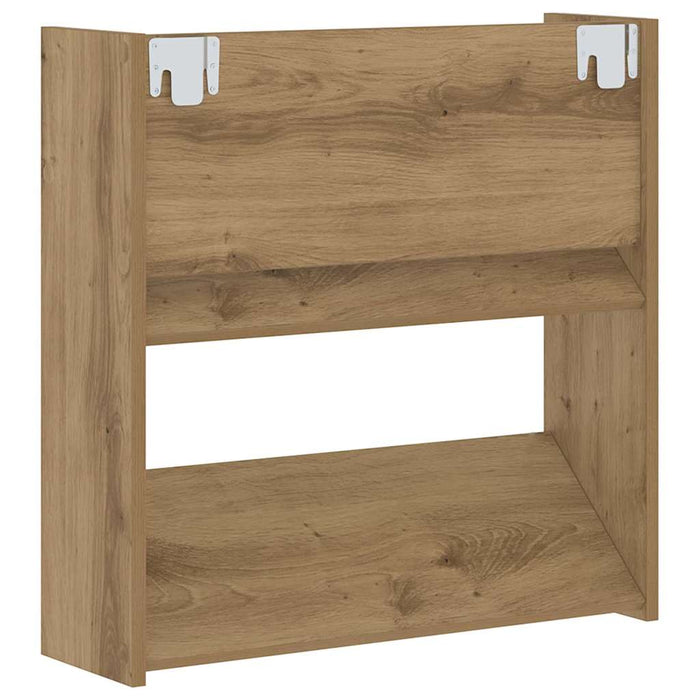 Dulap pentru pantofi cu raft Stejar Artizanal 60 x 18 x 60 cm - WALTI WALTI