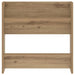 Dulap pentru pantofi cu raft Stejar Artizanal 60 x 18 x 60 cm - WALTI WALTI
