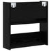 Dulap pentru pantofi Stejar Negru 60 x 18 x 60 cm Lemn compozit - WALTI WALTI