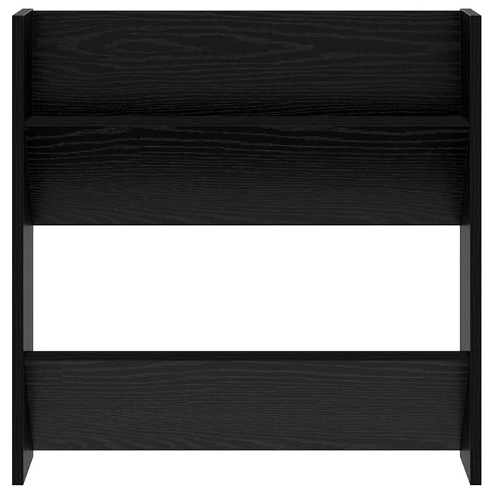 Dulap pentru pantofi Stejar Negru 60 x 18 x 60 cm Lemn compozit - WALTI WALTI