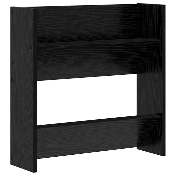 Dulap pentru pantofi cu raft 2 pcs Stejar Negru 60 x 18 x 60 cm - WALTI WALTI