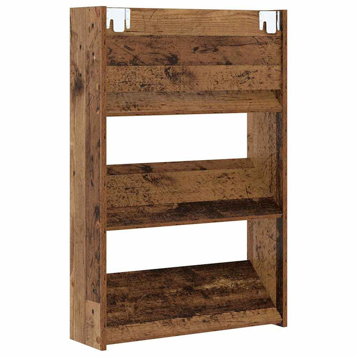 Dulap pentru pantofi Lemn vechi 60 x 18 x 90 cm Lemn compozit - WALTI WALTI