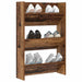 Dulap pentru pantofi Lemn vechi 60 x 18 x 90 cm Lemn compozit - WALTI WALTI