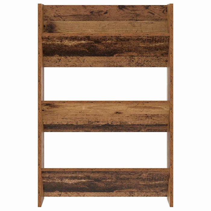 Dulap pentru pantofi cu raft 2 pcs Lemn vechi 60 x 18 x 90 cm - WALTI WALTI